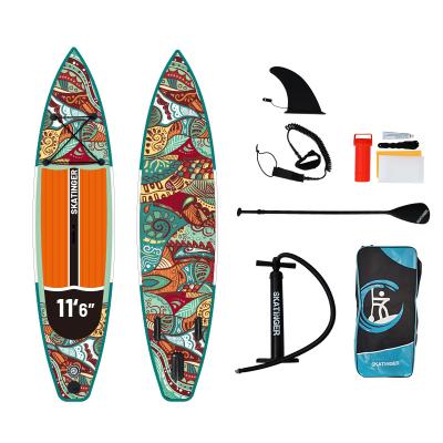 China SKATINGER China OEM/ODM unisex surfboard undermine surfing paddleboard paddle board SUP paddle board inflatable standup wakeboard waterplay for sale