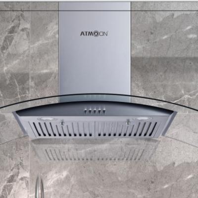 中国 High Quality Hotel 90 Cm SS Wall Mounted Chimney Hood Cooker Hood Kitchen Hood Range 販売のため