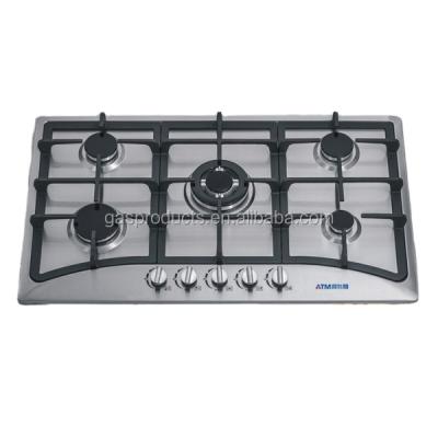 China Hotel 5 Burner Gas Stove for sale