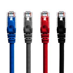 중국 주문 제작된 길이 Cat5 Ethernet 케이블 컴퓨터 / PC / 노트북 네트워크 커넥터 케이블 판매용