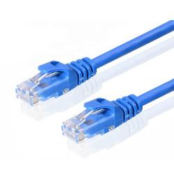 China Ethernet-Kabel blaues der Netz-Verbindungsstück-Kabel-Übertragungsdaten-Katzen-9 zu verkaufen