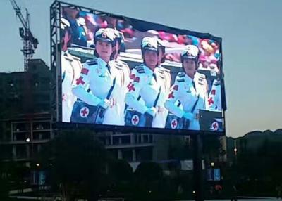 China Los paneles video al aire libre de RoHS LED, P10 LED que hace publicidad de la tablilla de anuncios en venta