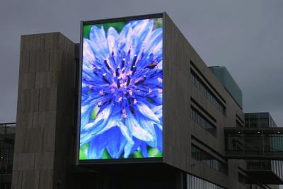 China Cortina al aire libre de P25 LED, MTBF del LED Mesh Screen 7000cd/Sqm 10000H en venta