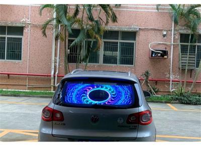 China 250mmx250mm LED Aluminiumkabinett Auto-Heckscheibe-Digitalanzeigen-120W zu verkaufen