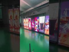 Mobile advertising LED screen