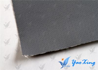 China 100m Länge Gray Silicone Coated Fiberglass Fabric für Feuer-Vorhang zu verkaufen