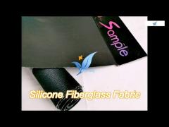 3mm Heat Insulation Silicone Fiberglass Fabric , Silicone Treated Fabric