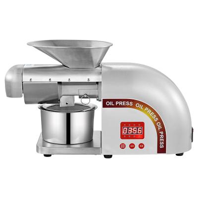 China Low Noise Intelligent  Automatic Household Stainless Steel Temperature Control Oil Press Machine for sale