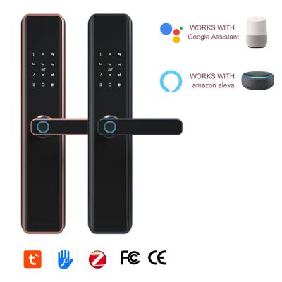 China M1 fingerprint single-sided APP smart door lock for sale