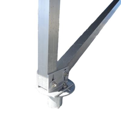 China AL6005-T5 and Ground Ground Solar Ground Mounting System Stainless Steel Solar Mounting Ground Screw Solar Mount 1030mm for sale