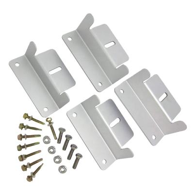 China Flat surface aluminum solar PV zshape brackets for caravan for sale