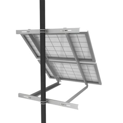 China Factory Supply Heavy Duty Aluminum Pole Mount Solar Panel, Solar Panel Pole Mounting System, Solar Panel Mounting Pole for sale