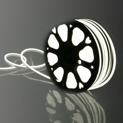 China 120 Leds / Meter White Led Flexible Neon Strip Light , Decoration Neon Flex Led Strip for sale