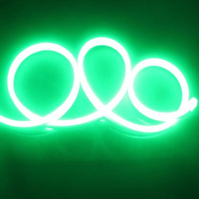 China El neón ultra delgado llevó color verde flexible de las luces de tira 120 LED tamaño de 5m m x de 13m m en venta