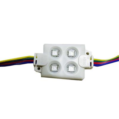 China RGB LED Module Lights 12 Volt 0.96 Watt For Storefront Window Waterproof IP65 for sale