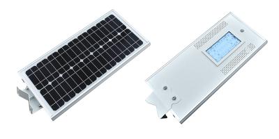 China La aleación de aluminio integró la luz de calle solar del LED, 18W todo en una luz de calle solar en venta