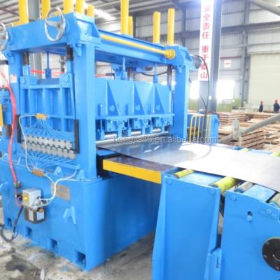 China Construction worksÂ   Hot Sale Cut To Length Line Machine For Steel Sheet Metal Coil Hydraulic Slitter Maker for sale