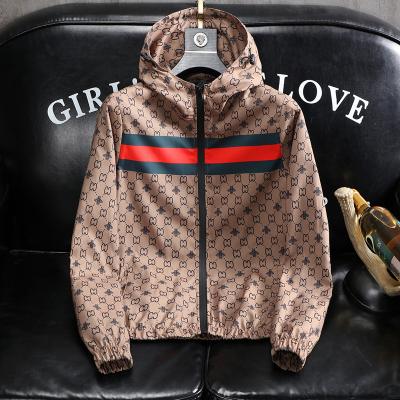 China Autumn Korean Handsome Jackets European Brand Streetwear Hip Hop Breathable Spring Handsome Men's Hooded Jacket New Clothes For Man for sale