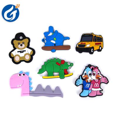 China Factory logo silicone label factory label pvc label clothing decoration soft plastic luggage rubber soft rubber badge custom trademark for sale