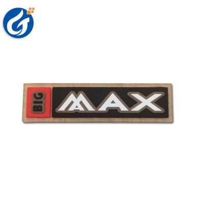 China Soft Rubber Plastic Labels Silicone Labels Rubber Labels Luggage And Clothing Cloth Rubber Plastic Drop Labels Sustainable Custom for sale