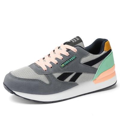 China Wholesale Fashion Trend Stain Walking Style Shoes Custom Logo Women Sports Shoes Fashion Sneakers High Quality Sports Running Shoes For Women for sale