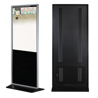 China Shopping mall 42in Digital Signage Totem , Floor Standing IR Touch LCD Advertising Display for sale