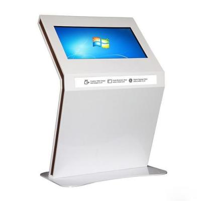 China Smart Infrared Touch Screen Information Kiosk 55 Inch Floor Standing Digital Signage for sale