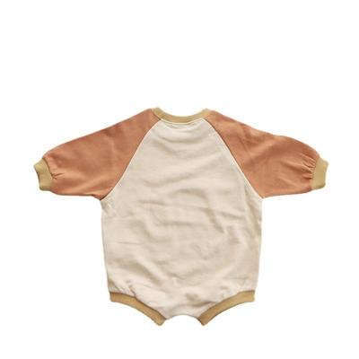 China Soft 2022 Hot Popular Summer Long Sleeve Pure Cotton Baby Girl Boy Girl Romper Clothes for sale