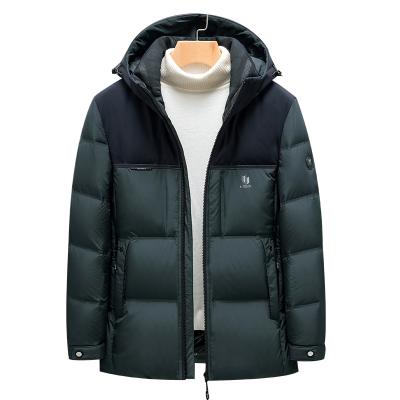 China China Breathable Mens Down Jacket Padded Casual Down Jacket Coat Manufacturer In Wholesale for sale