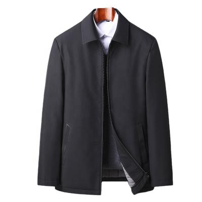 China New Spring Lapel Jacket Men's Solid Color Breathable Thin Jacket for sale