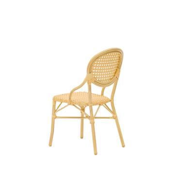 China Water Proof Garden Leisure Rattan Chair Rattan Dining Chair Beach Chair Retro Lounge Rattan On Sale for sale