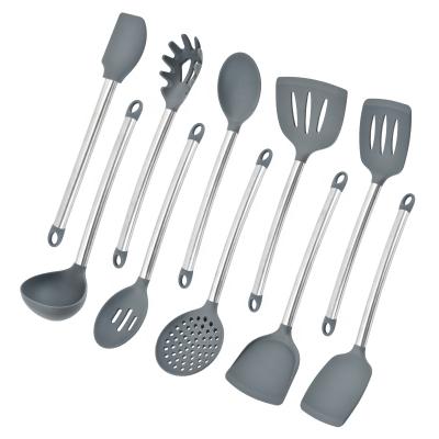 China Sustainable Kitchen Tableware Family Kitchen Tool Accessories Stainless Steel Utensil Set Tools Kitchen Utensils for sale