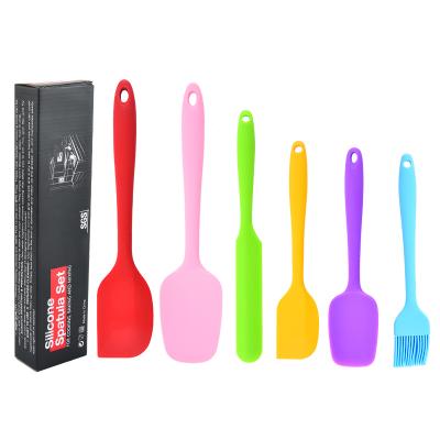 China Viable Hot Selling Cookware Set 6-Piece Set Non Stick Oil Nonstick Brush Universal Colorful Kitchenware for sale