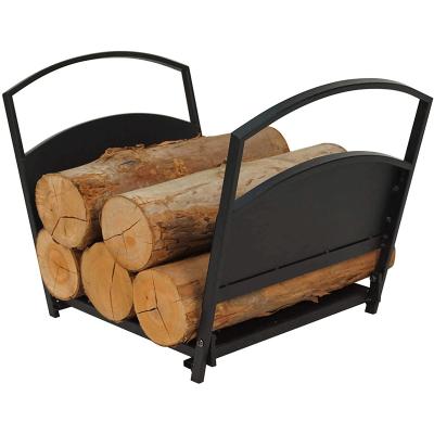 China Outdoor Firewood Storage Firewood Rack Firewood Rack Firewood Storage Firewood Steel Log Rack Decorative Wood Storage Rack Indoor/Outdoor Steel Fireplace for sale