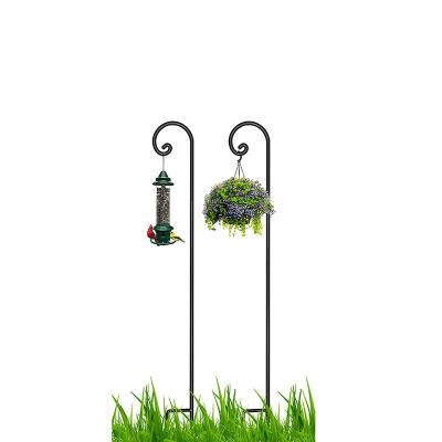 China New Minimalists Arrive Specialty Garden Shepherds Hook 92 Inches 2 Packs for sale