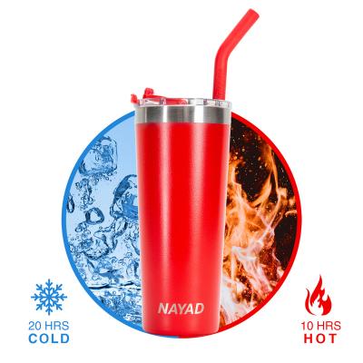 China 2021 NAYAD Fashionable Double Wall 304 Stainless Steel Vacuum Hot Personalized Insulated Tumbler For Drinks for sale