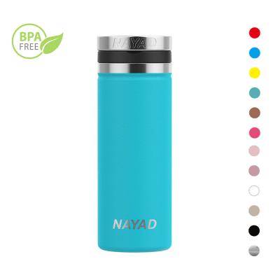 China NAYAD Amazon PORTABLE Hot Sale 18/8 Sport Vacuum Customized Stainless Steel Water Bottle For Drinks for sale