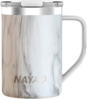 China Amazon Selling Nayad 450ml 15oz 304 Stainless Steel Hot PORTABLE Double Wall Insulated Coffee Mug With Handle for sale