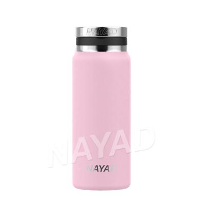 China 2021 NAYAD PORTABLE hot sale ready to ship 26oz 304 stainless steel double wall vacuum flask for all drinks for sale