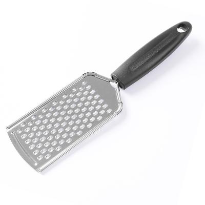 China Metal Factory Directly Supply Flat Stainless Steel Cheese Grater With Handle for sale