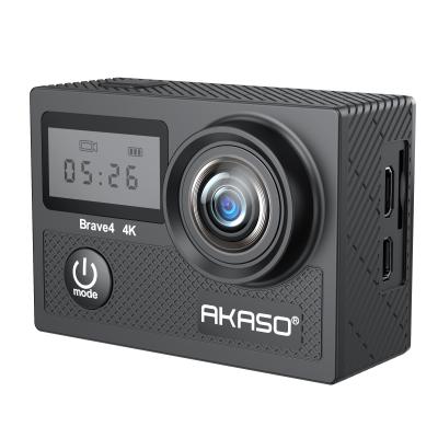 China 4k Outdoor Vlog Camera Youtube AKASO BRAVENT 4 Full Hd 1080P Dv Sports Remote Control Sport With Mic Hidden Car Cameras Accessories 120Fps Mini Action Camera for sale