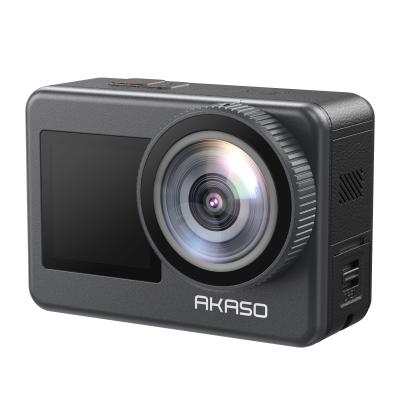 China 4k Outdoor Vlog Camera Youtube AKASO BRAVE 7 Voice Control 90 Degree Full Hd Video With Bulk Buy Ax3251 Sim Real 4K 360 Action Camera for sale