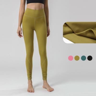 China Breathable Women's Soft Buttery High Waisted Yoga Pants Full Length Leggings for sale