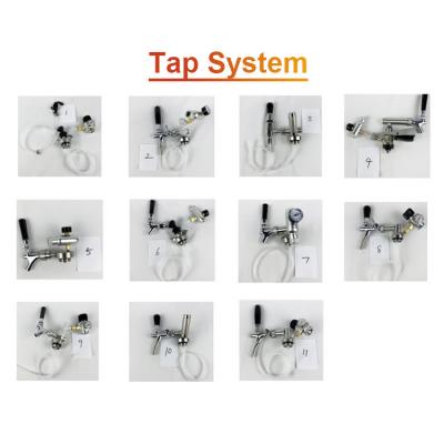 China Flow Control Viable Fermenter Dispenser Golden Whosale Defoam Craft Electronic Draft Beer Tap Faucet for sale