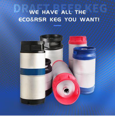 China RSR/ECO 304 ECO Stainless Steel Beer Keg High Quality 20L Keg Recycling for sale