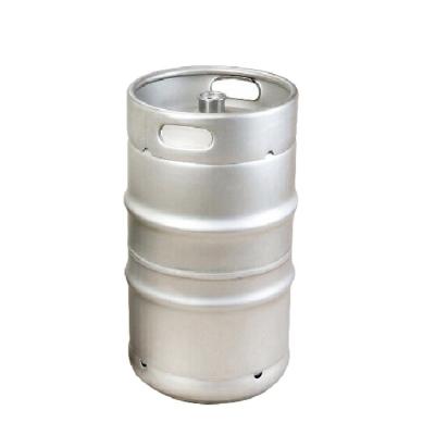 China Reuse Food Grade AISI 304 Stainless Steel DIN 50L Qualified Beer Keg for sale