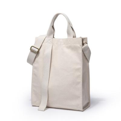 China Reusable OEM FACTORY customized canvas shopping bags with logos blank cotton canvas shopping handbag tote bag with drawstring for sale