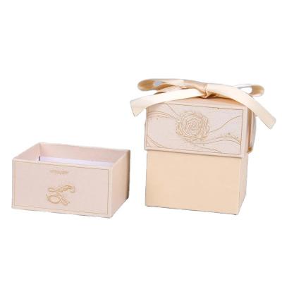 China Recycled Materials Wholesale High Quality Small Lid Luxury Gift Box Top And Bottom Custom Logo Packaging Paper Box for sale