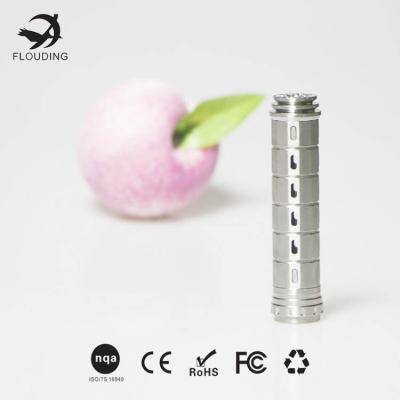 China Ponga a cero la torre contaminada de ECig del acero inoxidable 3.7V formó el diámetro de los 22MM en venta