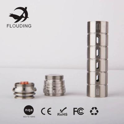 China CE electrónico ROHS del cigarrillo del acero inoxidable de la batería recargable de Flouding en venta